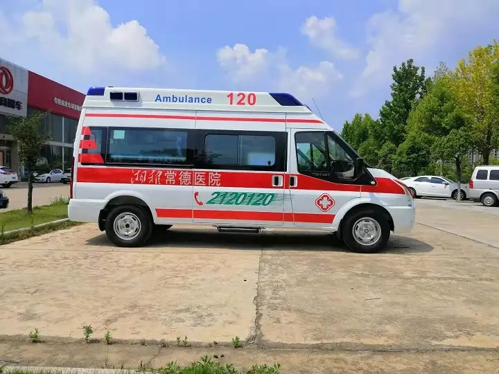 安福县救护车出租案例